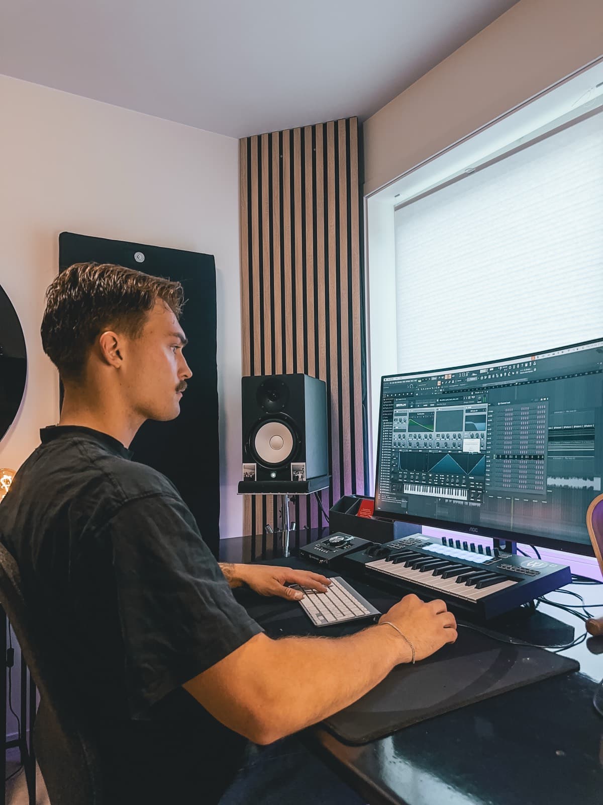 Producing in the studio